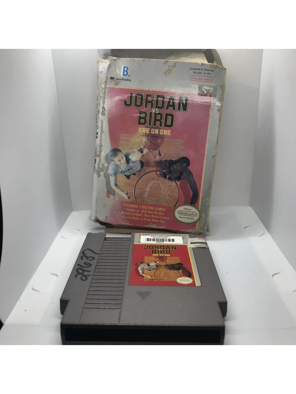Jordan vs Bird: One-on-One (Nintendo Entertainment System 1989) NES Free Ship